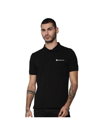 Jack&Jones Plain Polo T-Shirt-Black